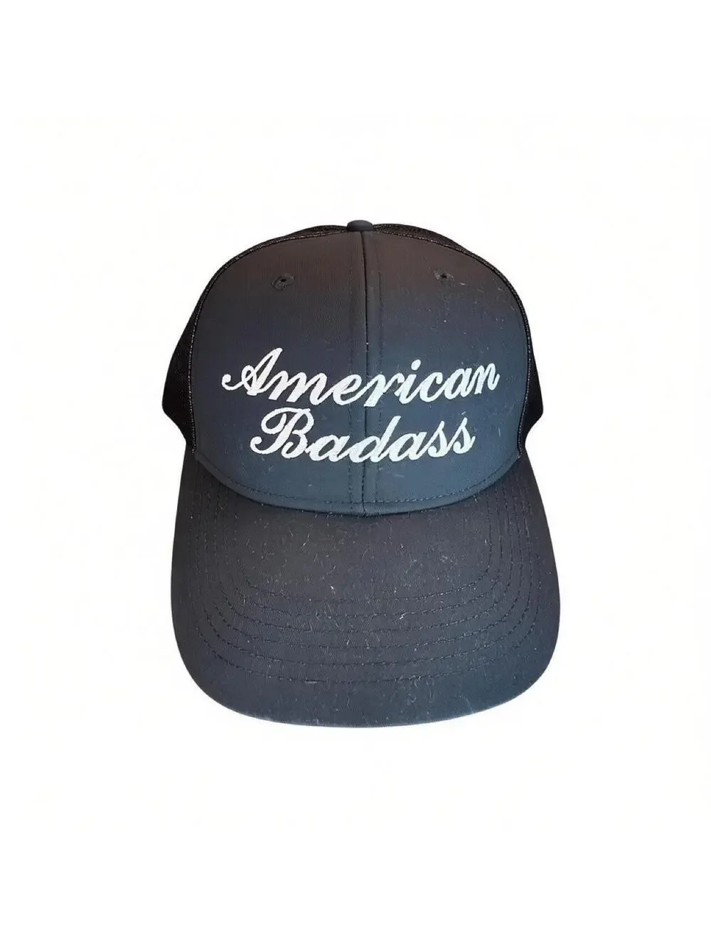 American Badass Black Trucker Hat